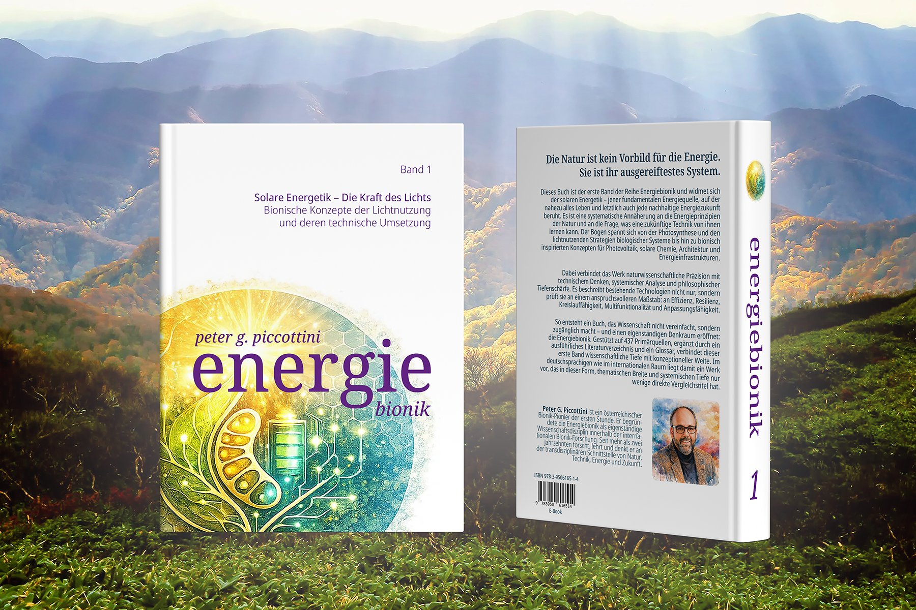 Energiebionik Band 1 – Buchcover Vorder- und Rückseite